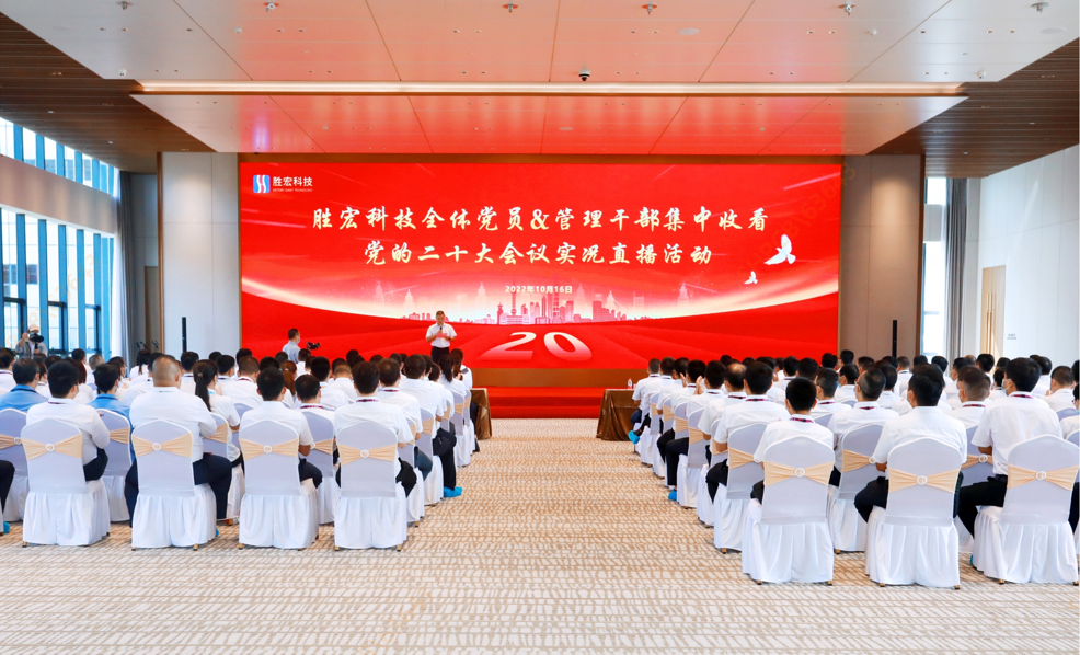 星空xingkong官方科技组织观看党的二十大会议实况直播